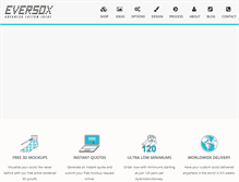 Tablet Screenshot of eversox.com